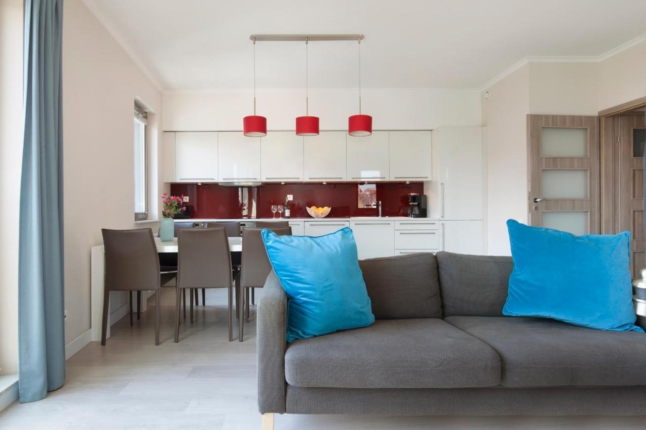 Elite Apartments Waterlane Swimming Pool&Aspa Gdansk Bagian luar foto