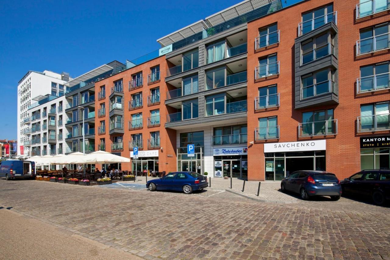 Elite Apartments Waterlane Swimming Pool&Aspa Gdansk Bagian luar foto