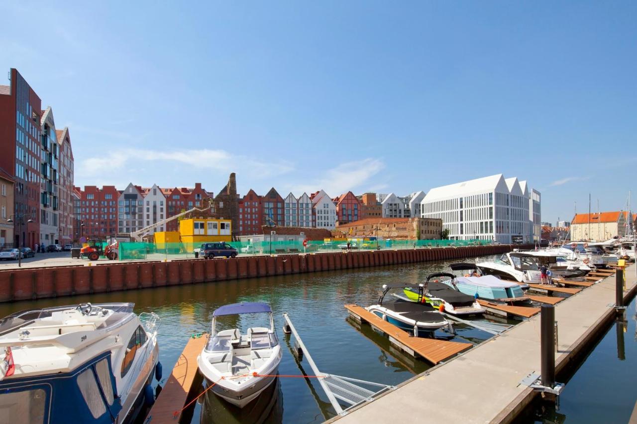 Elite Apartments Waterlane Swimming Pool&Aspa Gdansk Bagian luar foto
